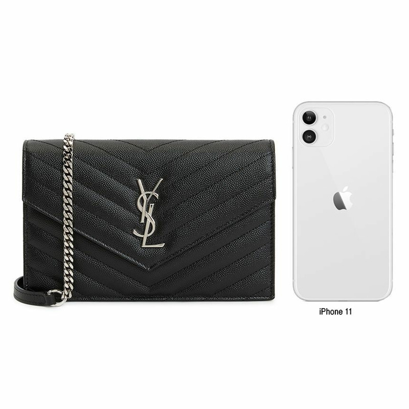 SAINT LAURENT 卡桑德拉女士鏈條單肩包-9