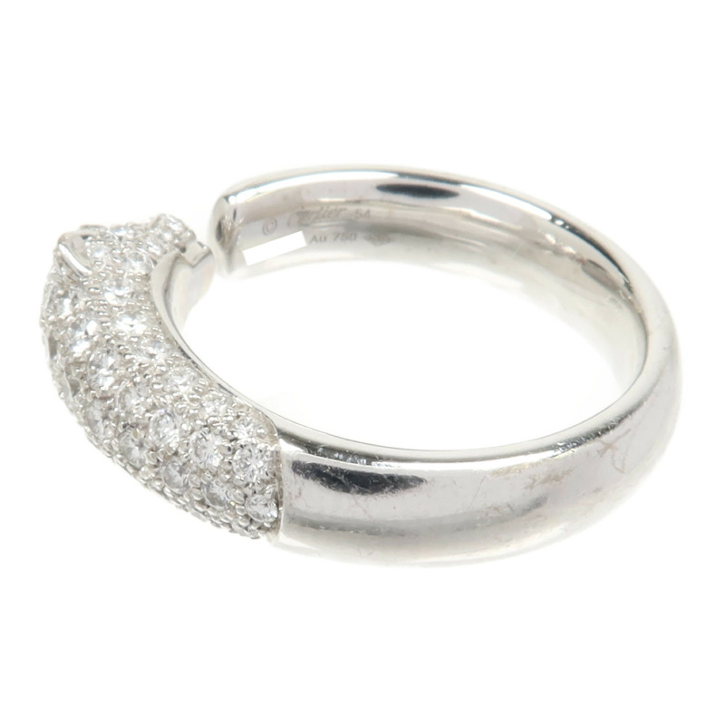 CARTIER 18K白金Diamond Panthere De Cartier鑽石戒指Cartier#54/US#6.75-2