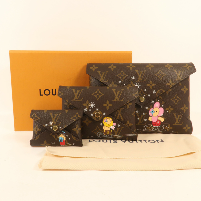 LOUIS VUITTON Monogram Kirigami Pochette手拿包-12