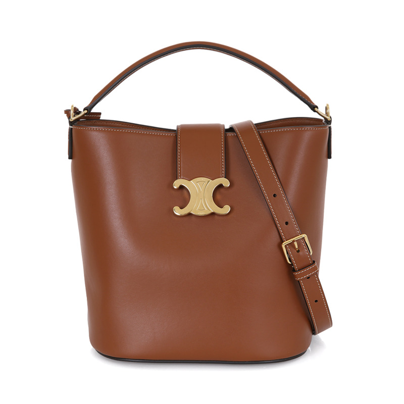 CELINE 中型 Louise 水桶包 棕褐色 手提包 116613FX9 04LU-1