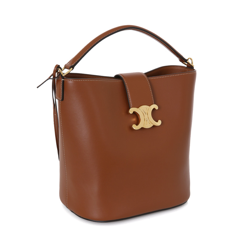 CELINE 中型 Louise 水桶包 棕褐色 手提包 116613FX9 04LU-2