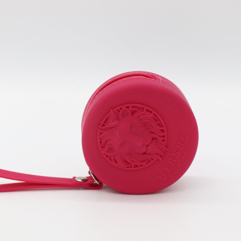 VERSACE 范思哲 Fire Island 黑色 矽膠錶帶 拉鍊收納盒 女士腕錶-4