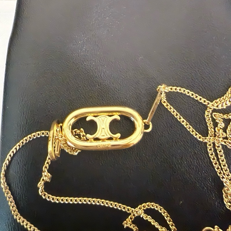 Celine 凱旋門項鏈 全新未戴過 放置品-5