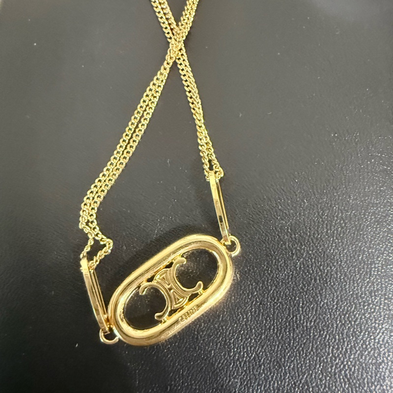 Celine 凱旋門項鏈 全新未戴過 放置品-6