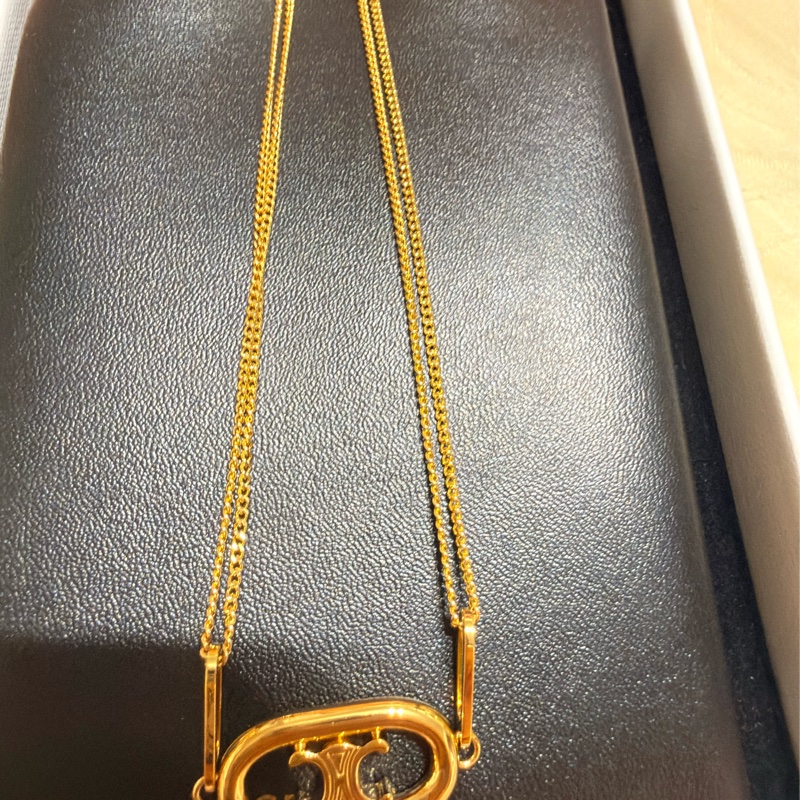 Celine 凱旋門項鏈 全新未戴過 放置品-7