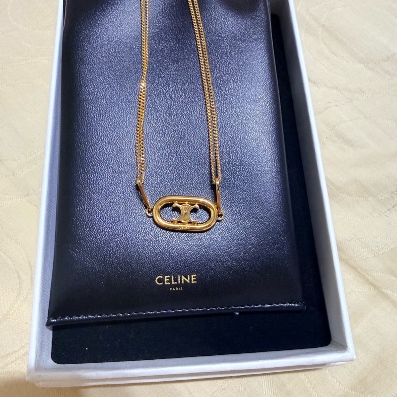 Celine 凱旋門項鏈 全新未戴過 放置品-10