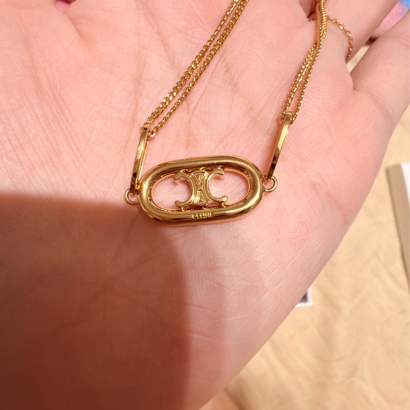 Celine 凱旋門項鏈 全新未戴過 放置品-6