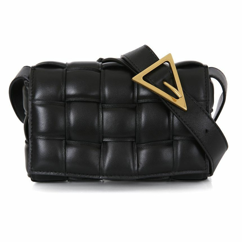 BOTTEGA VENETA 帶襯墊的磁帶單肩包 717506 VCQR1 8425-0