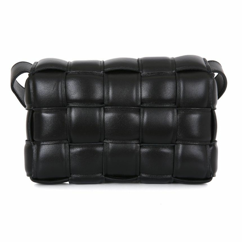 BOTTEGA VENETA 帶襯墊的磁帶單肩包 717506 VCQR1 8425-3