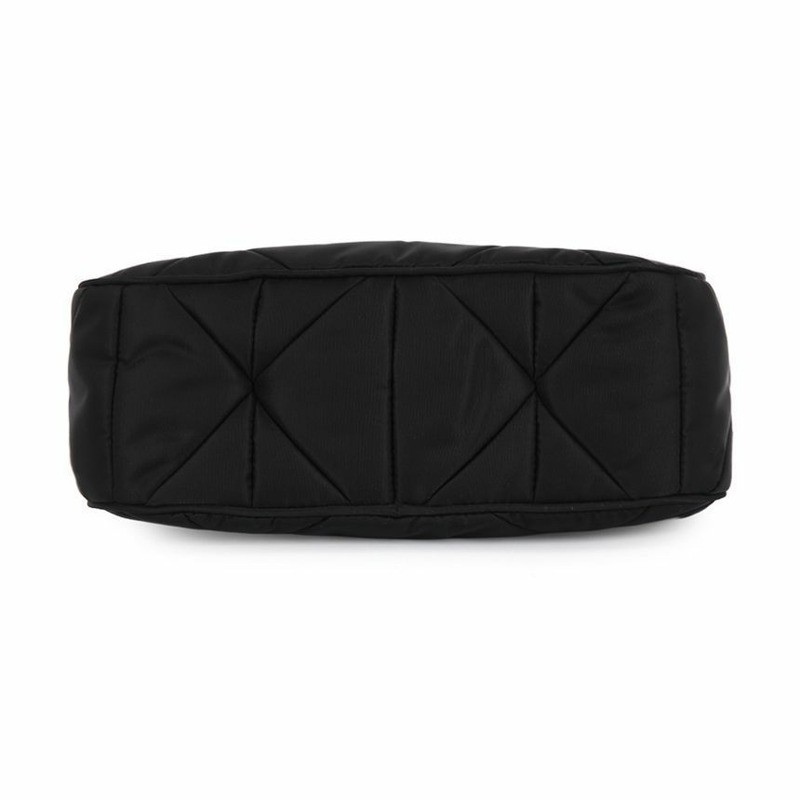 PRADA 三角形金色Logo尼龍單肩包 F0632-5