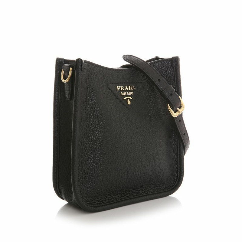 PRADA 柔軟小牛皮迷你肩背包 1BH191 2DKV F0632-2