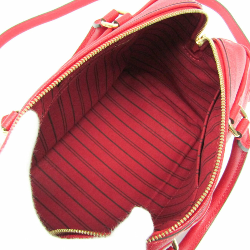 路易威登 Empreinte Speedy Bandlier 25NM M42399 女士手提包/單肩包，櫻桃紅/紅色-2
