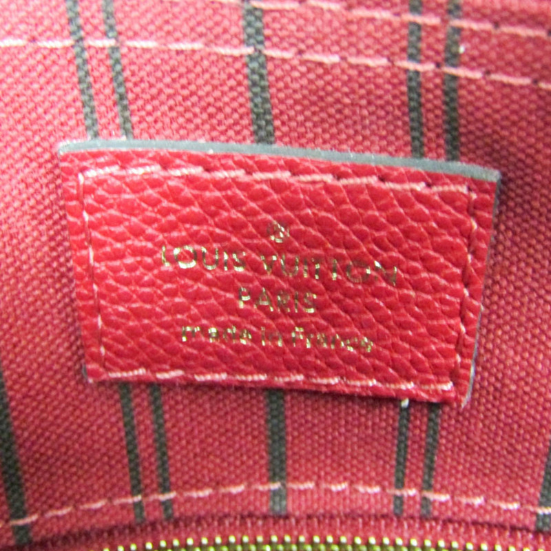 路易威登 Empreinte Speedy Bandlier 25NM M42399 女士手提包/單肩包，櫻桃紅/紅色-10