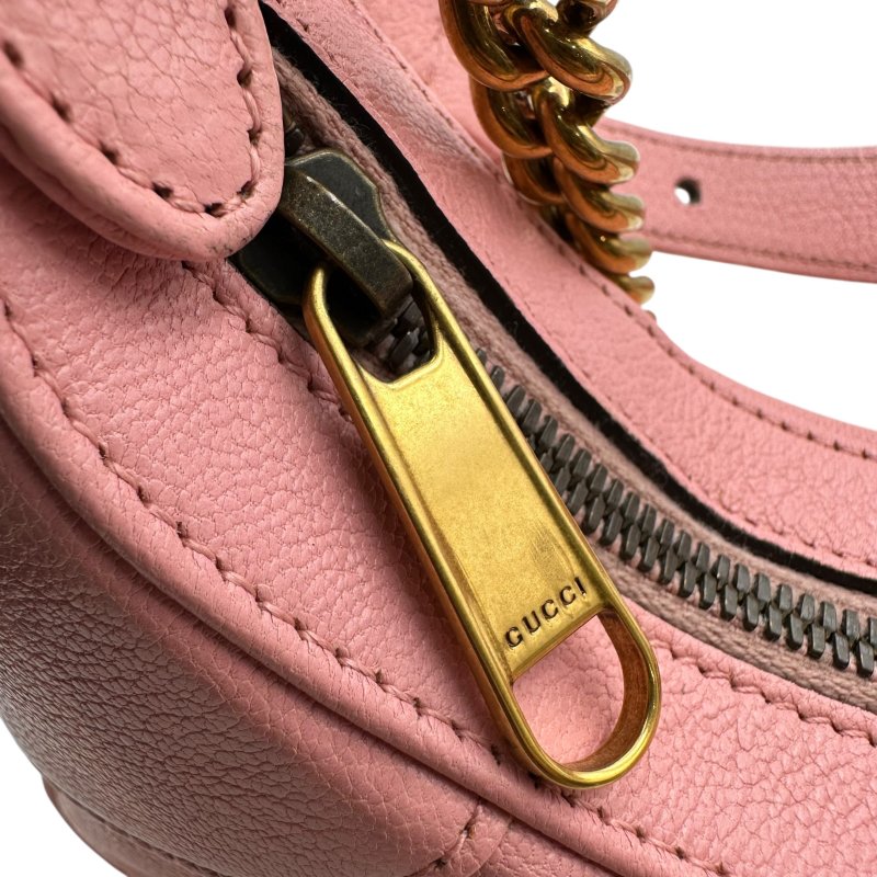 【美收精品】GUCCI 粉色手提包 C-53【隔月月中將轉賣至日本 上架期限30天】-7