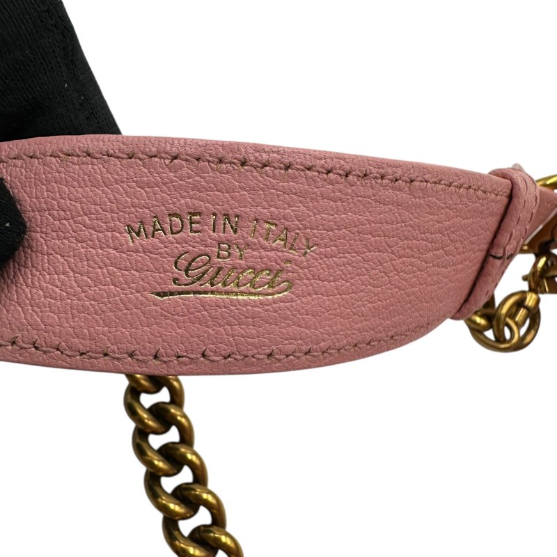 【美收精品】GUCCI 粉色手提包 C-53【隔月月中將轉賣至日本 上架期限30天】-8