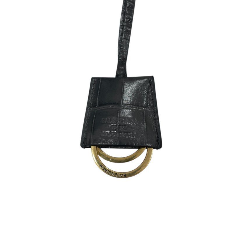 BALENCIAGA 巴黎世家 RODEO SMALL 肩背包 壓紋牛皮 灰色 金釦-12