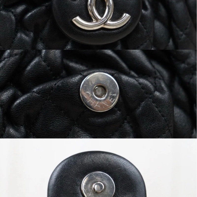 「JL精品代購」 9新 Chanel 香奈兒 鏈條雲朵包-9