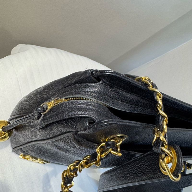 Chanel香奈兒魚子醬金球奶粉包雙面Logo ～金球款-12