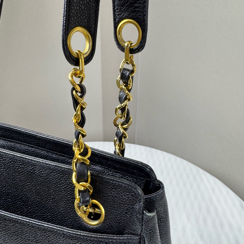 Chanel香奈兒魚子醬金球奶粉包雙面Logo ～金球款-4