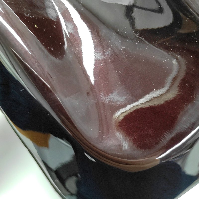 LOUIS VUITTON MONTAIGNE中號酒紅色漆皮壓紋蒙田包單肩包 金色五金 可拆卸肩帶 配件齊全-9