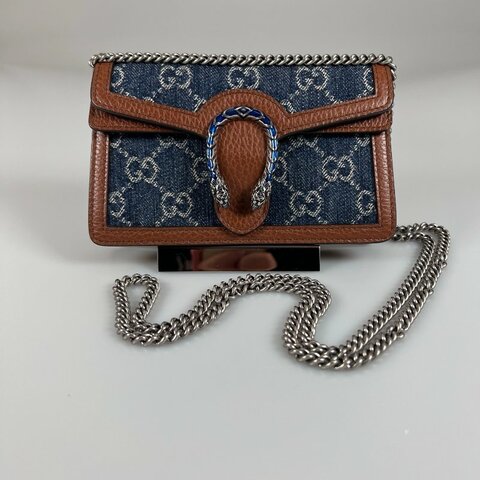GUCCI 476432.0959 牛仔酒神SUPER MINI