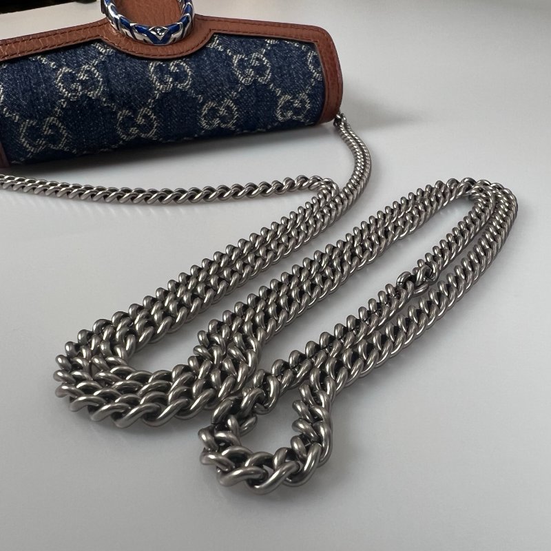 GUCCI 476432.0959 牛仔酒神SUPER MINI-9