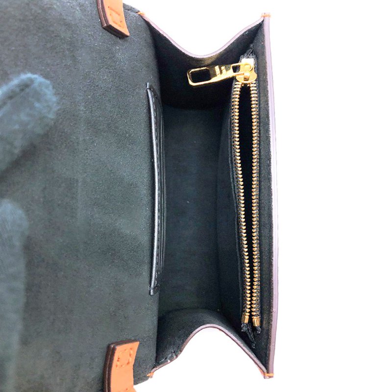 Louis Vuitton 展示品 Dauphine Woc 帆布鍊帶斜背包(M68746-咖)-4