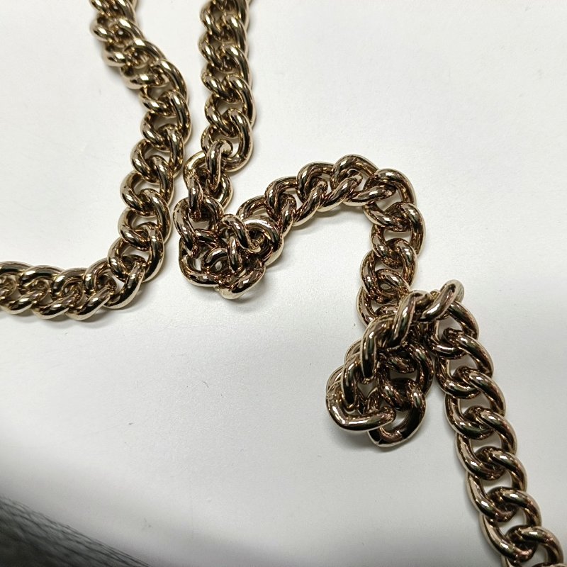 GUCCI Interlocking G小號黑色牛皮單肩包斜挎包 金色五金 9.8新-9
