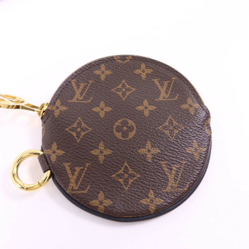 LOUIS VUITTON Monogram Reverse Pochette Trio金扣手拿包-14
