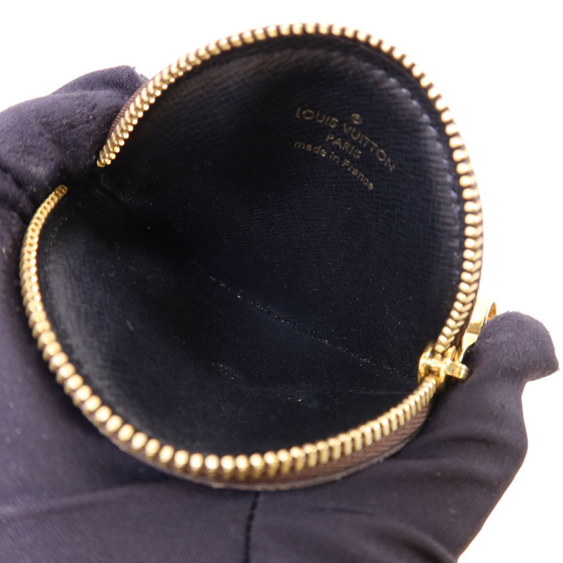 LOUIS VUITTON Monogram Reverse Pochette Trio金扣手拿包-15