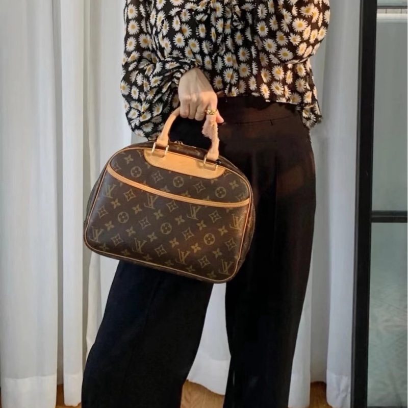 「JL精品代購」 9新 LV老花珍妮包小號-1