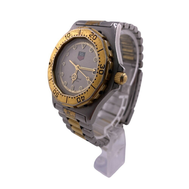 TAG HEUER 專業 200 石英日期腕錶，金色，男士-1