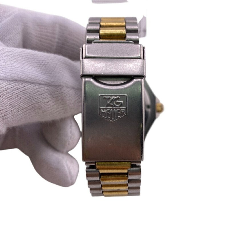 TAG HEUER 專業 200 石英日期腕錶，金色，男士-5