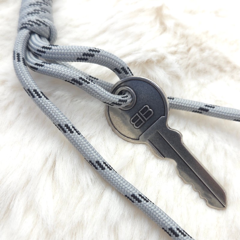 Balenciaga BB 鞋帶鑰匙圈-4