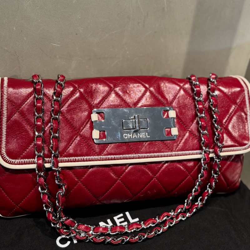 chanel2.55羊皮掀蓋包-0