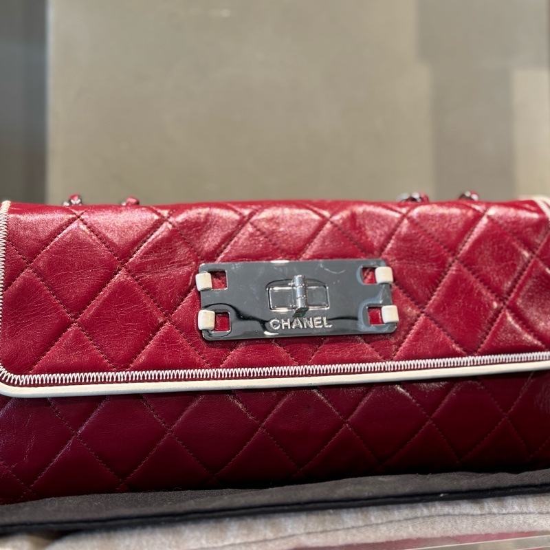 chanel2.55羊皮掀蓋包-1