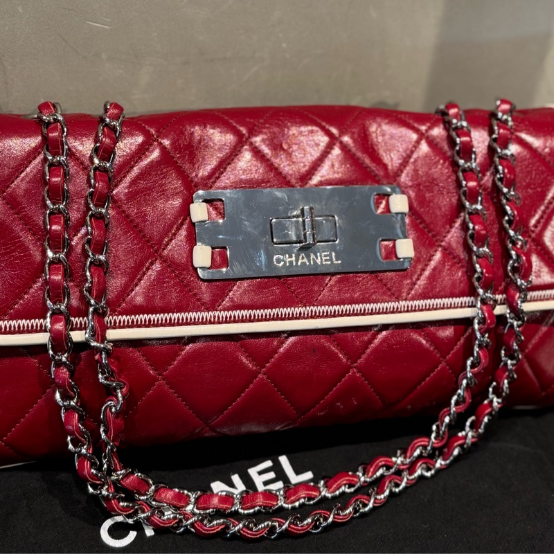 chanel2.55羊皮掀蓋包-20