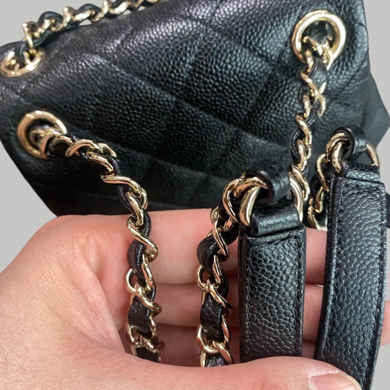 Chanel Caviar荔枝皮 Duma-2