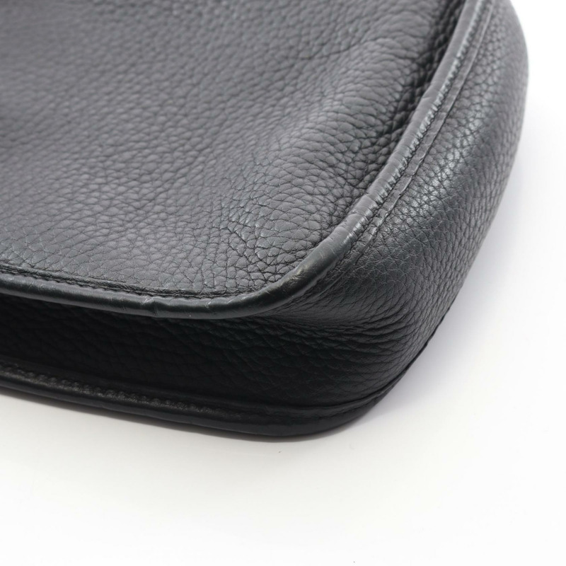 愛馬仕 EvelyneTPM 亞馬遜肩包 Taurillon Clemence Taurillon Clemence 黑白二手女款-5