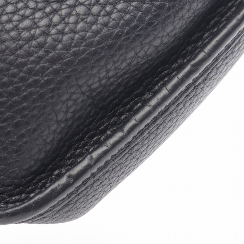 愛馬仕 EvelyneTPM 亞馬遜肩包 Taurillon Clemence Taurillon Clemence 黑白二手女款-9