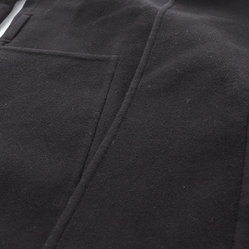 BURBERRY 中長其他款式大衣 80938321 羊毛 黑色 棕色 二手 女款-6