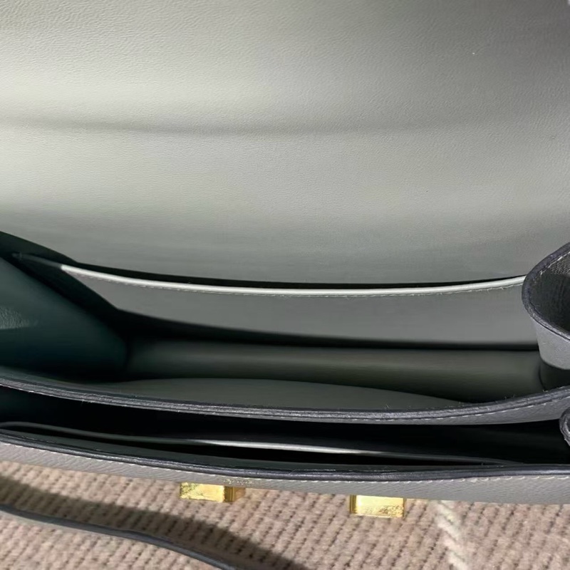 Hermes愛馬仕Constance康康19 8F epsom皮金扣X刻-4