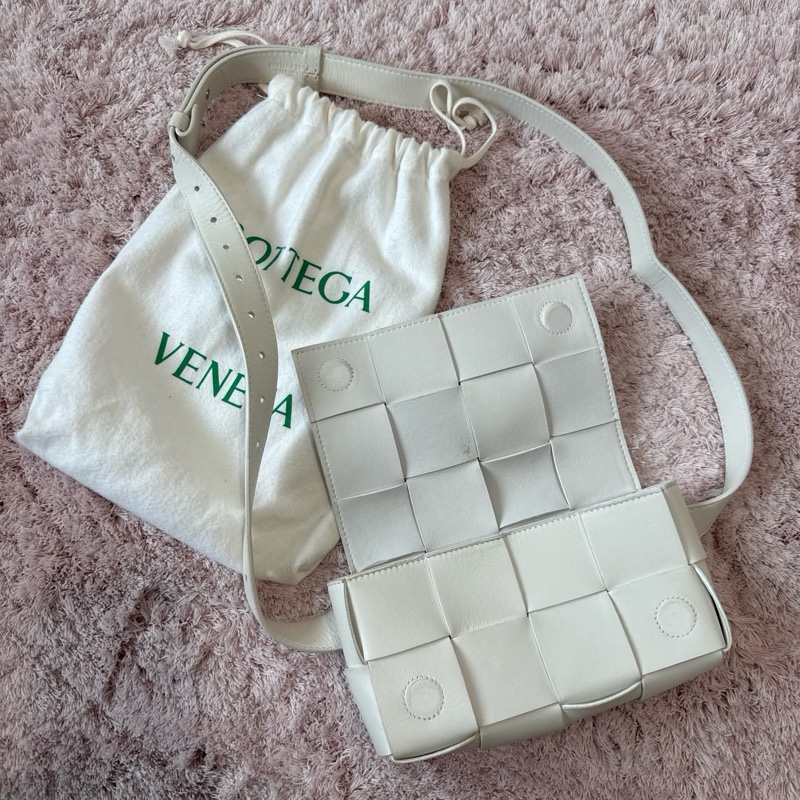 BOTTEGA VENETA Cassette Belt White-3