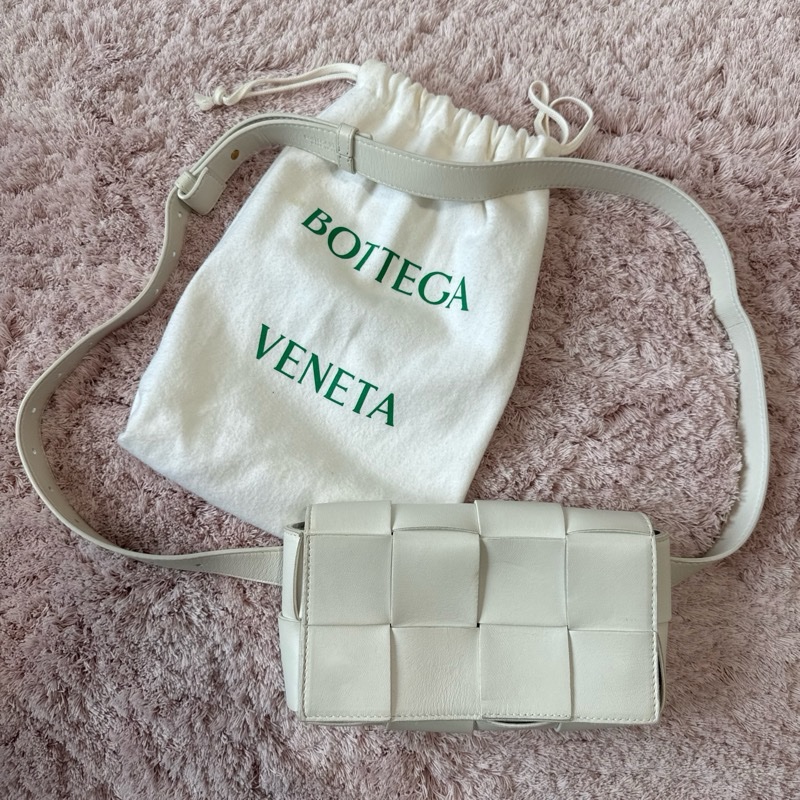 BOTTEGA VENETA Cassette Belt White-5