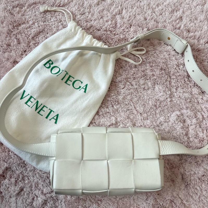 BOTTEGA VENETA Cassette Belt White-6