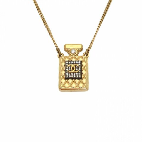 CHANEL 香水瓶項鏈合金項鏈項鍊