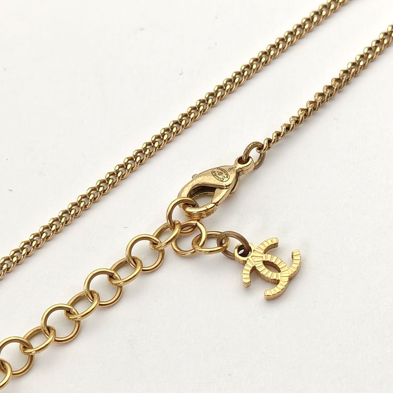 CHANEL 香水瓶項鏈合金項鏈項鍊-4