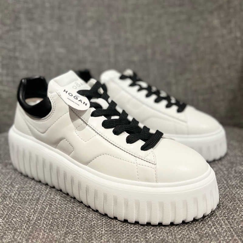 Hogan logo QQ刺繡餅乾鞋 38-12