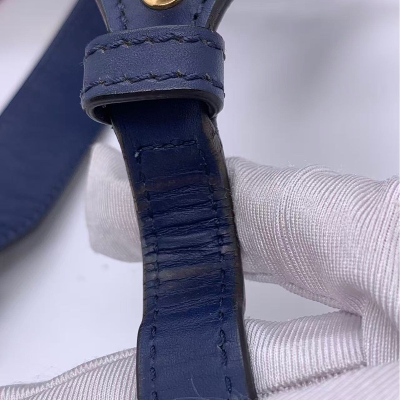 二手Gucci古馳 sylvie中號藍色絲帶塞爾維亞-12