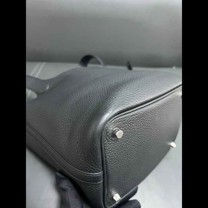 Hermes picotin18菜籃子
黑銀-17